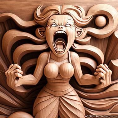 3D модель The Joy of Water Pokmon The Nurse Joy Who Hates Water P b (STL)